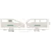 JD-PB Serie bare laterale pentru paturi de spital JD-PB Serie bare laterale pentru paturi de spital