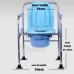 JD-ZB04 Scaun WC medical din inox JD-ZB04 Scaun WC medical din inox