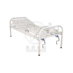 JDC-J01 Pat de spital manual simplu, cu o funcție și tăblii metalice vopsite