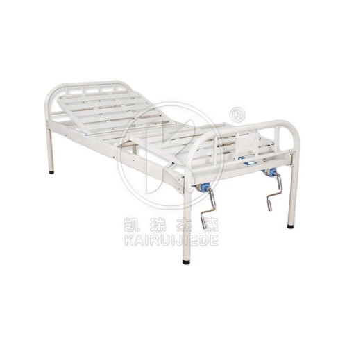 JDC-J01 Pat de spital manual simplu, cu o funcție și tăblii metalice vopsite