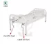 JDC-J01 Pat de spital manual simplu, cu o funcție și tăblii metalice vopsite