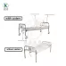 JDC-J04 Pat de spital manual simplu, cu o funcție și tăblii din oțel inoxidabil JDC-J04 Pat de spital manual simplu, cu o funcție și tăblii din oțel inoxidabil