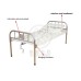 JDC-J04 Pat de spital manual simplu, cu o funcție și tăblii din oțel inoxidabil JDC-J04 Pat de spital manual simplu, cu o funcție și tăblii din oțel inoxidabil