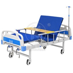 Pat de spital manual cu două funcții Pat de spital manual cu două funcții